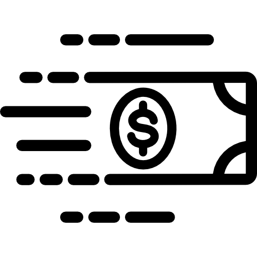 efectivo icono gratis