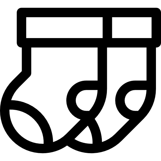 calcetines icono gratis