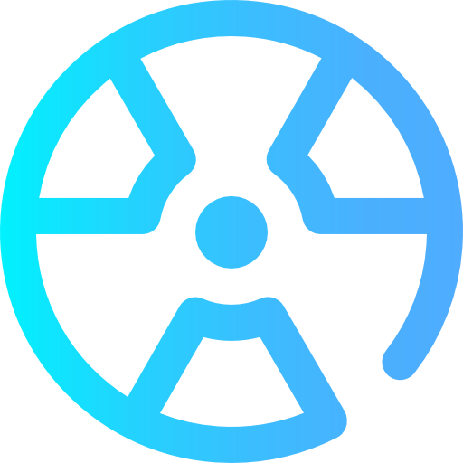 radiación icono gratis