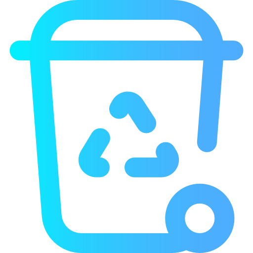 poubelle Icône gratuit