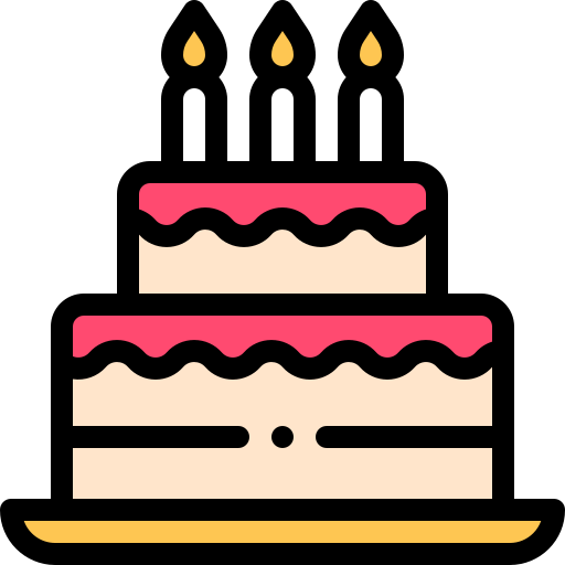 Birthday cake  free icon