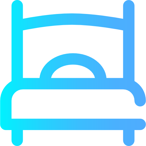 cama individual icono gratis