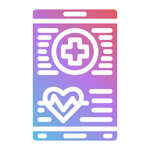 aplicación médica icono gratis