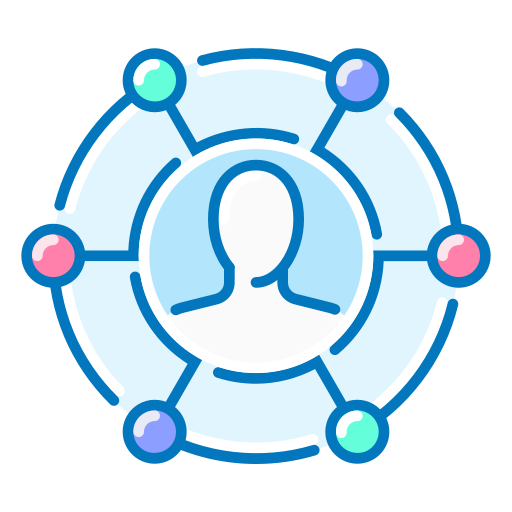 la comercialización del afiliado icono gratis