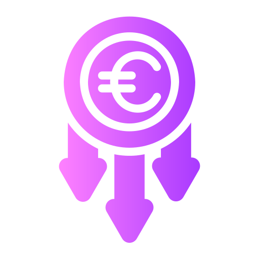 Coin Generic gradient fill icon