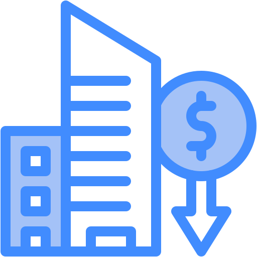 precio bajo icono gratis