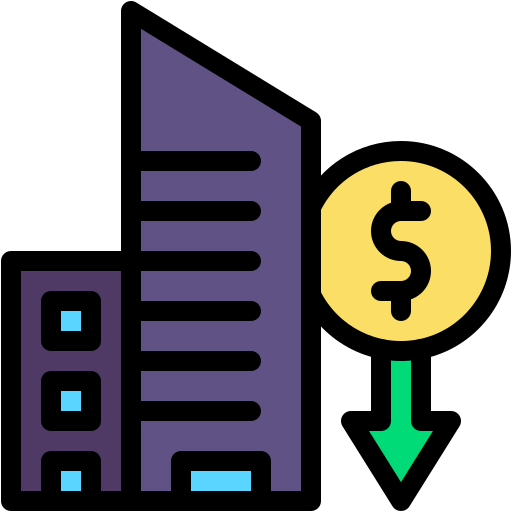 precio bajo icono gratis