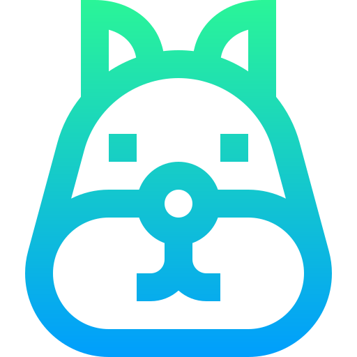 Squirrel Super Basic Straight Gradient icon