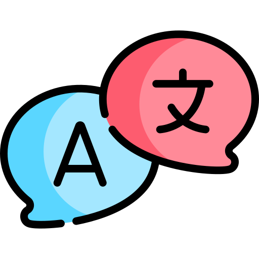 Linguistics Kawaii Lineal color icon