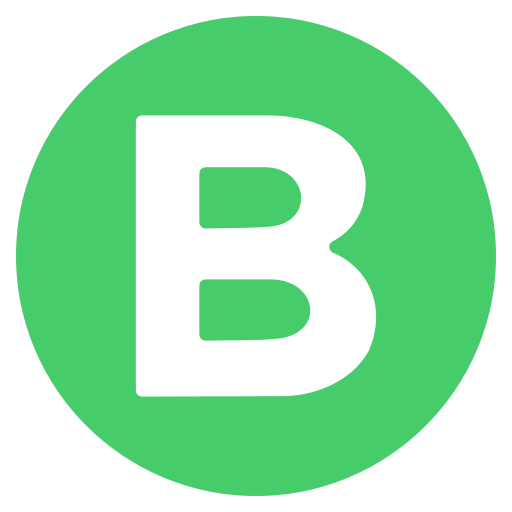 Буква Б бесплатно иконка