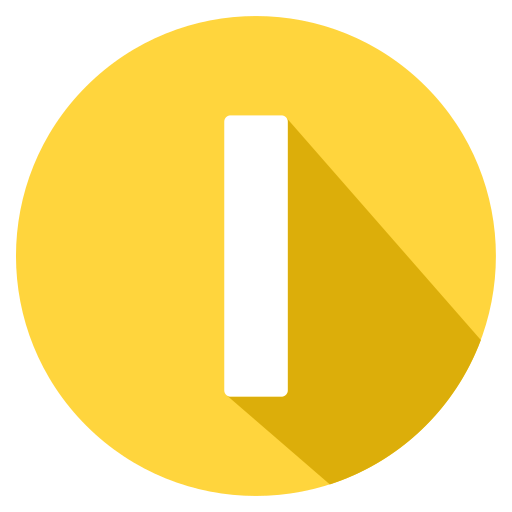 letra i icono gratis