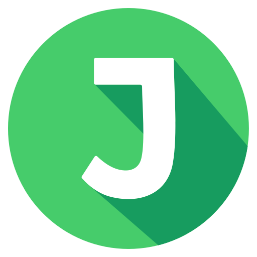 Letter j Generic color fill icon