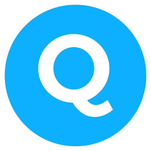 Letter q Generic color fill icon