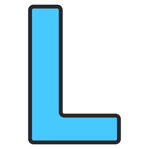 Letter l Generic color lineal-color icon