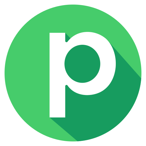 Letter P Generic color fill icon