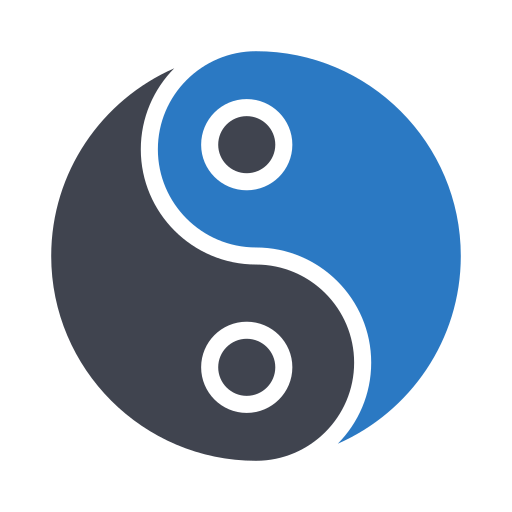 yin yang icono gratis