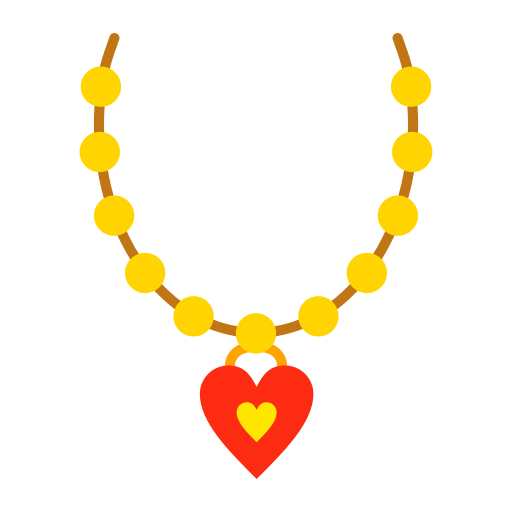 Necklace - Free valentines day icons
