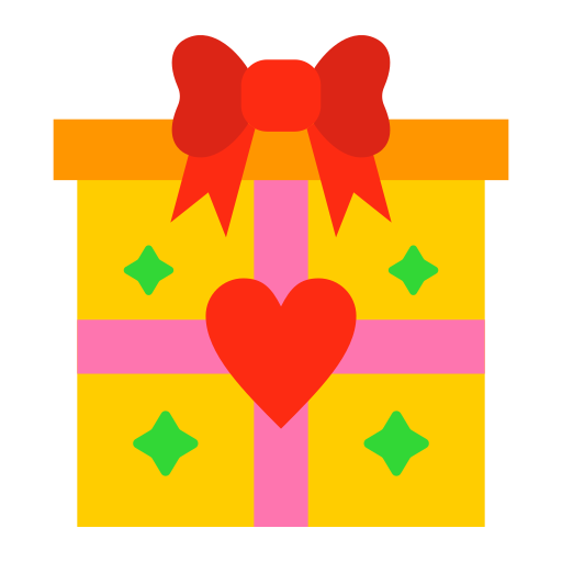 caja de regalo icono gratis