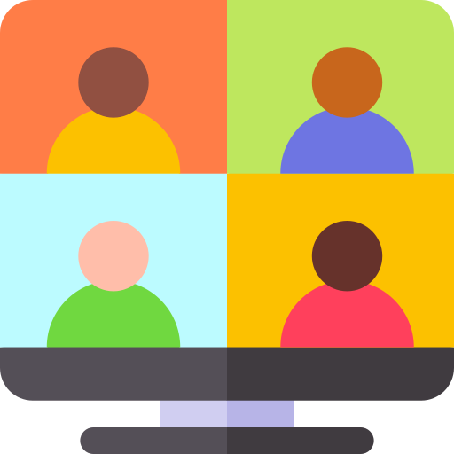 Video Conference - Free communications icons