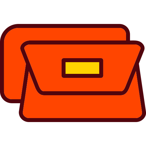 bolso de mano icono gratis