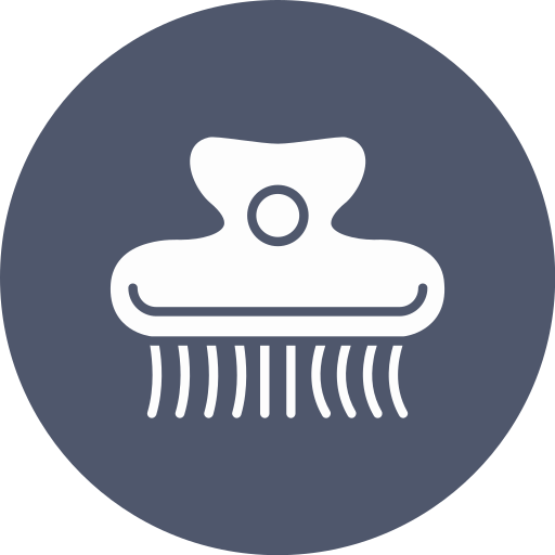 Hair clip Generic color fill icon