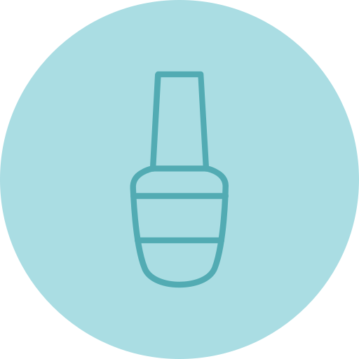 Nail Polish Generic color fill icon