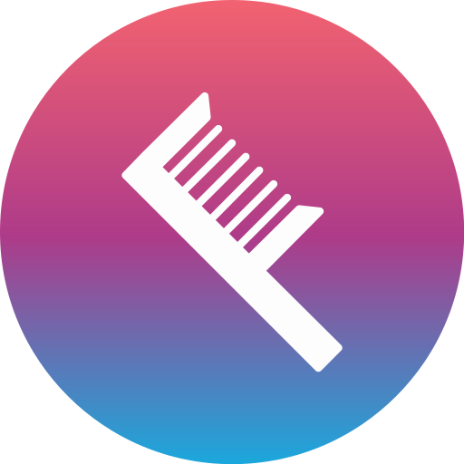 Comb Generic gradient fill icon