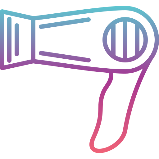 secador de pelo icono gratis