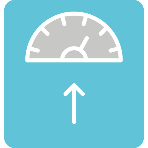 Weight Scale Generic color fill icon