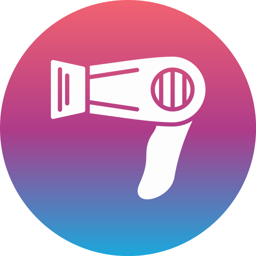 Hair dryer Generic gradient fill icon