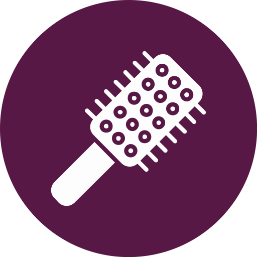 Hairbrush Generic color fill icon