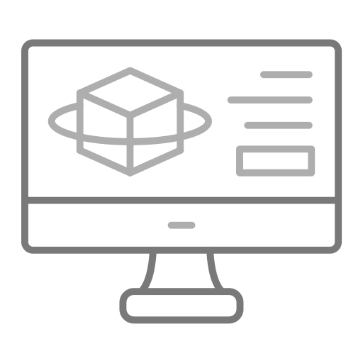 modelado 3d icono gratis
