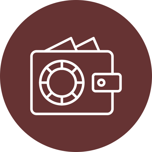 cartera icono gratis