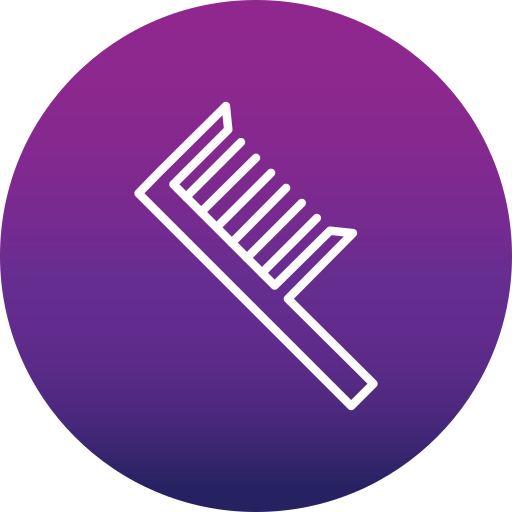 Comb Generic gradient fill icon