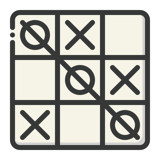 tic tac toe icono gratis