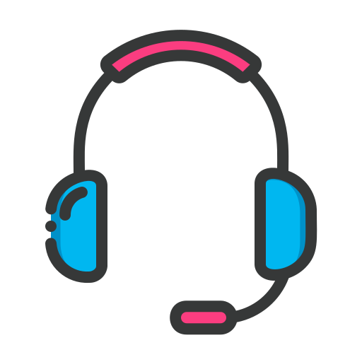 micrófono de auriculares icono gratis