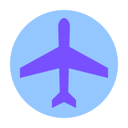 avión icono gratis