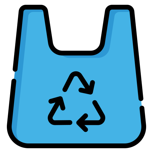 bolsa de reciclaje icono gratis