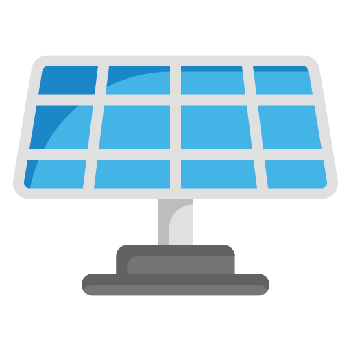 energía solar icono gratis