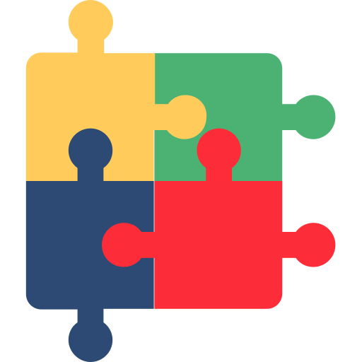 Puzzle pieces Generic Flat icon