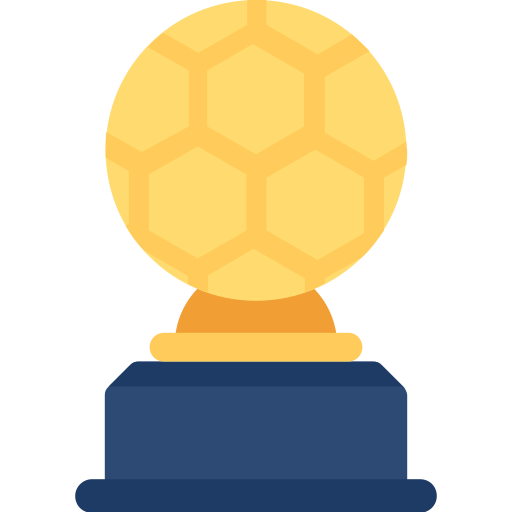 premio de fútbol icono gratis