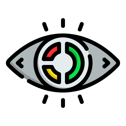 visión icono gratis