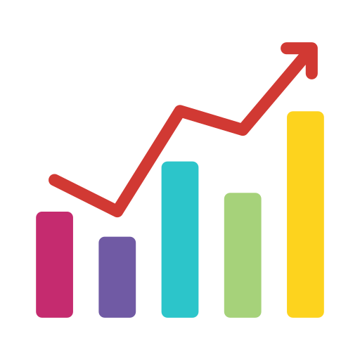 Bar graph - free icon