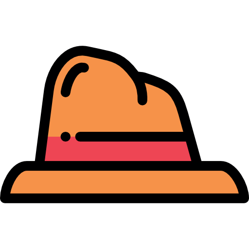 Hat Detailed Rounded Lineal color icon