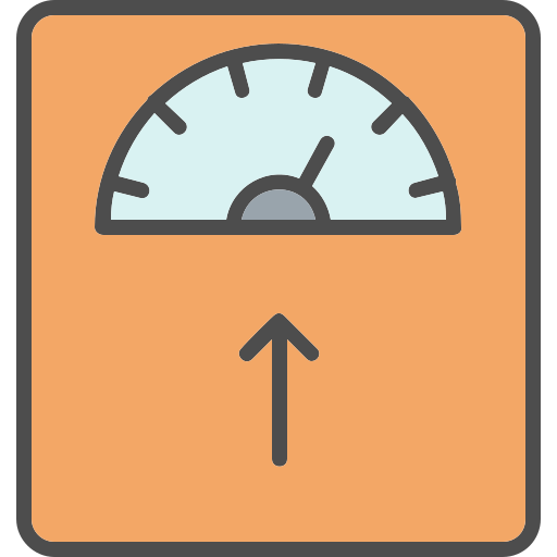 Weight Scale Generic color lineal-color icon