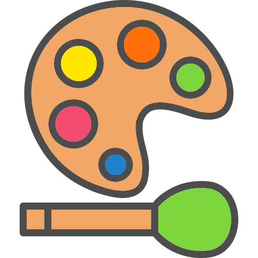 paletas icono gratis