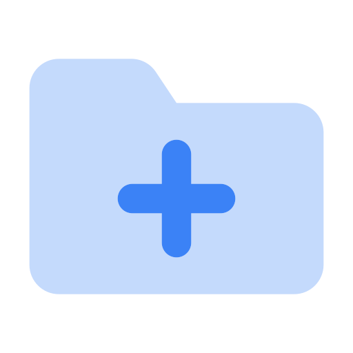 Folder Generic Blue icon