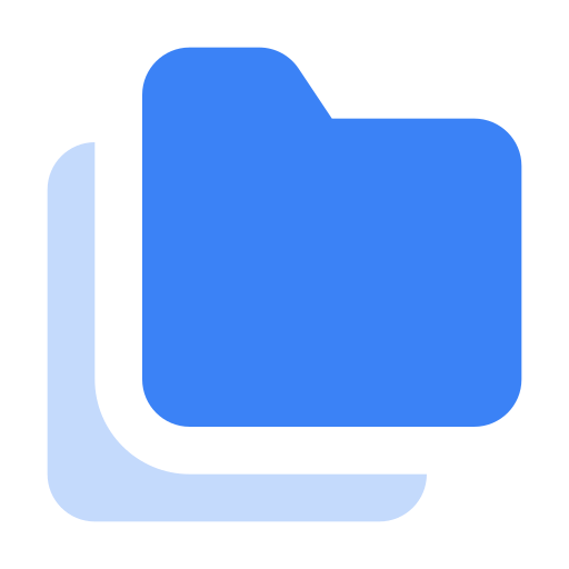 Folder Generic Blue icon