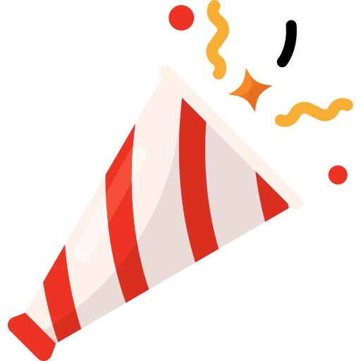 confettis Icône gratuit