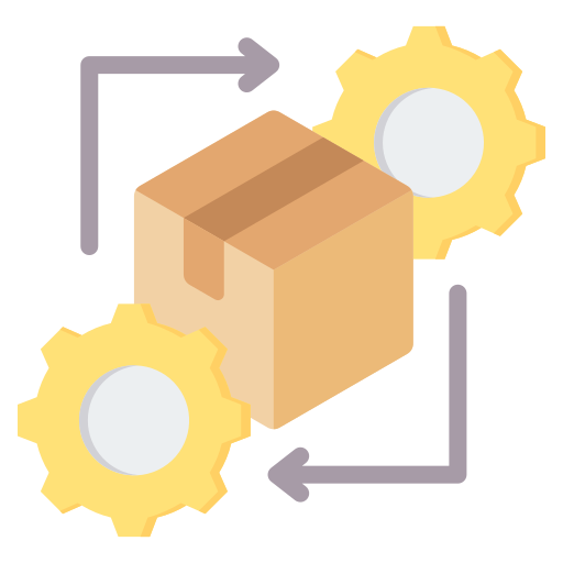 Production - Free shipping and delivery icons